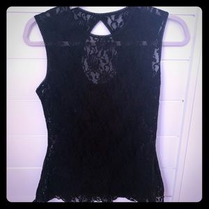 Hanky Panky Lace Cami Tank sz - M